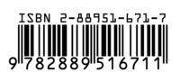 Barcode für ISBN 978-2-88951-671-1