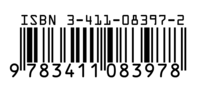 Barcode für ISBN 978-3-411-08397-8