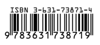 Barcode für ISBN 978-3-631-73871-9