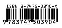 Barcode für ISBN 978-3-7475-0390-4