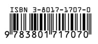Barcode für ISBN 978-3-8017-1707-0