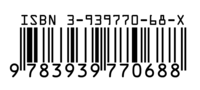 Barcode für ISBN 978-3-939770-68-8