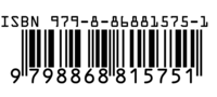Barcode für ISBN 979-8-86881575-1